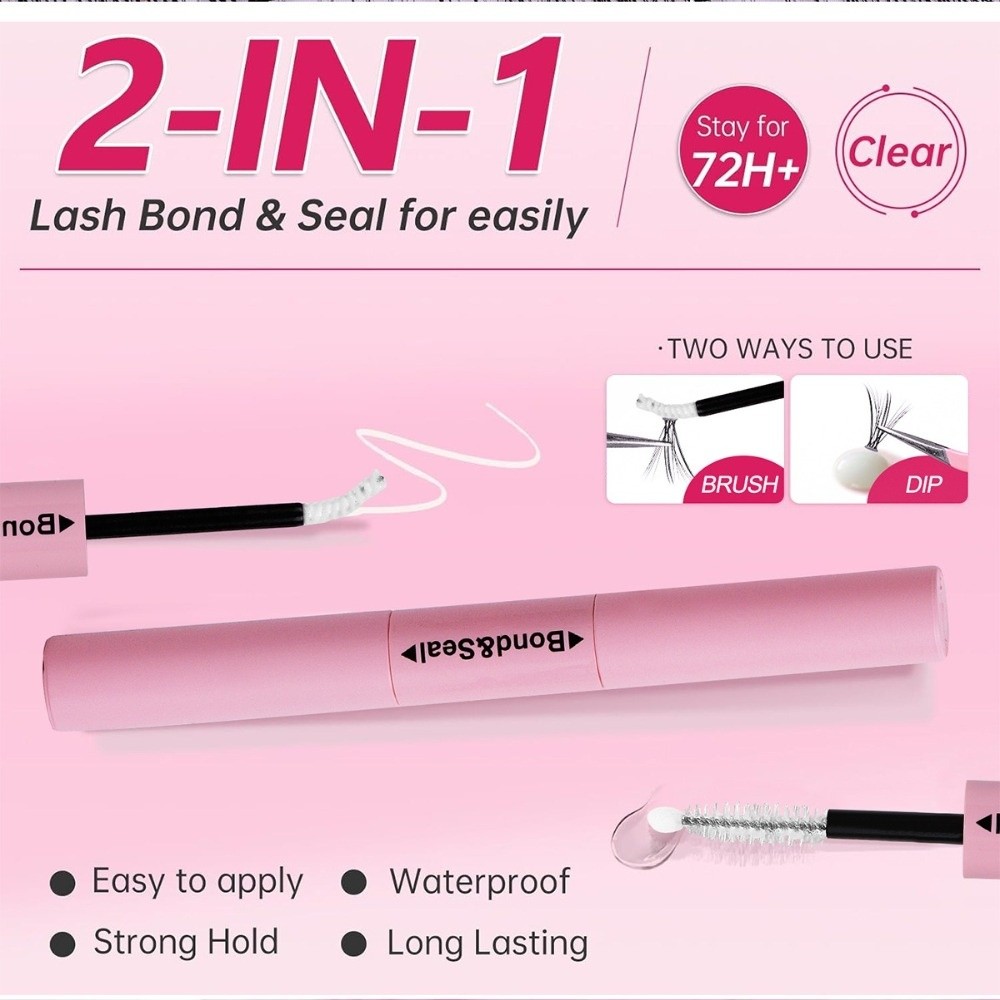 Eyelash Extension Volume Styles - Natural Look False Eyelashes Wispy Style