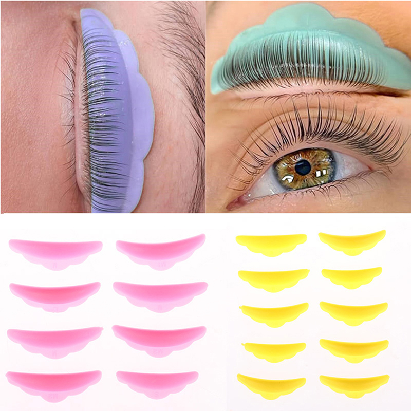 Eyelash Extension Jakarta - 5Pairs Lash Eyelash Grafting Silicone Perm