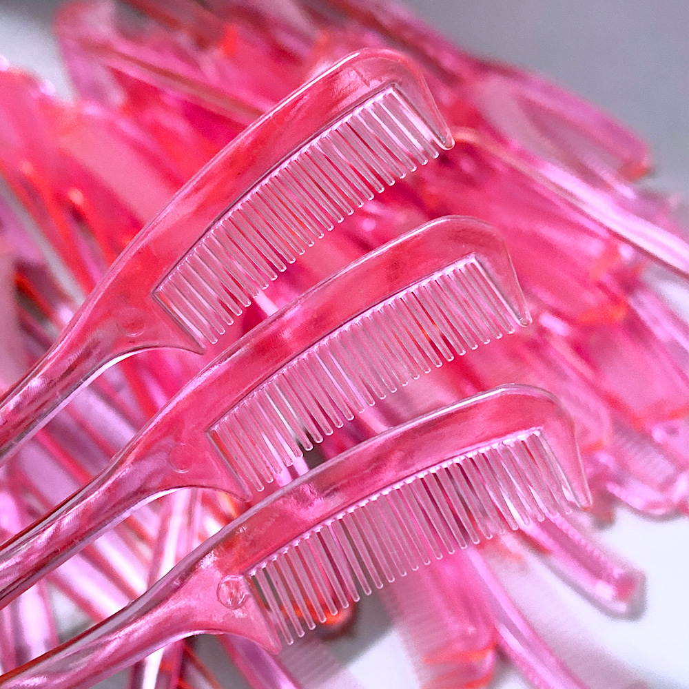 Eyelash Extension Doll Eye - 10/20/50pcs Mini Comb For Eyelash Extension