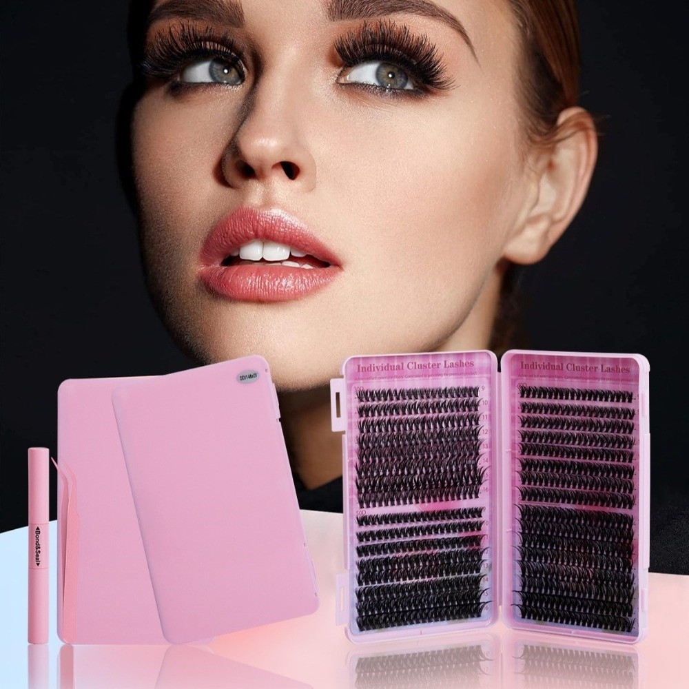 Eyelash Extension Volume Styles - Natural Look False Eyelashes 3D Volume