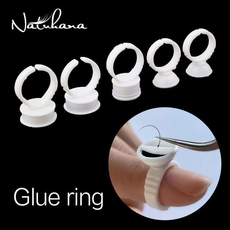Eyelash Extension Jakarta - NATUHANA 100Pcs Disposable Eyelash Extension Glue