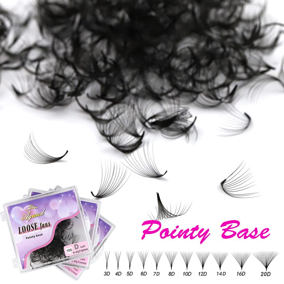 AGUUD All Size Loose Fan Eyela - Mega Volume Lash recension och pris