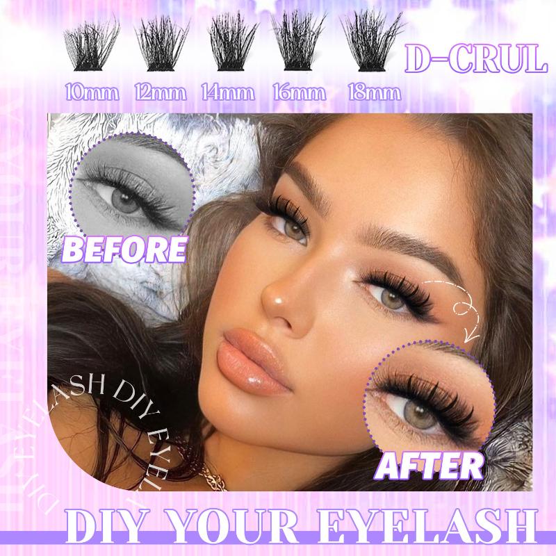 Lashes Cluster DIY Lash Extens - Lashes Eyelash Extension recension och pris