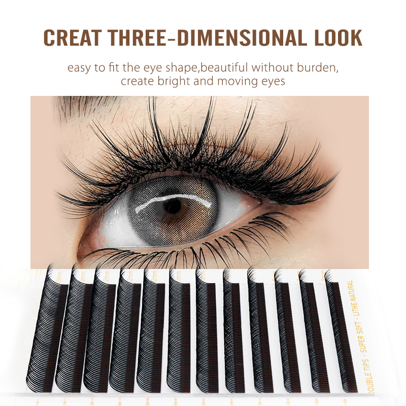 NATUHANA 5D Flora Individual L - Eyelash Extension Volume Styles recension och pris