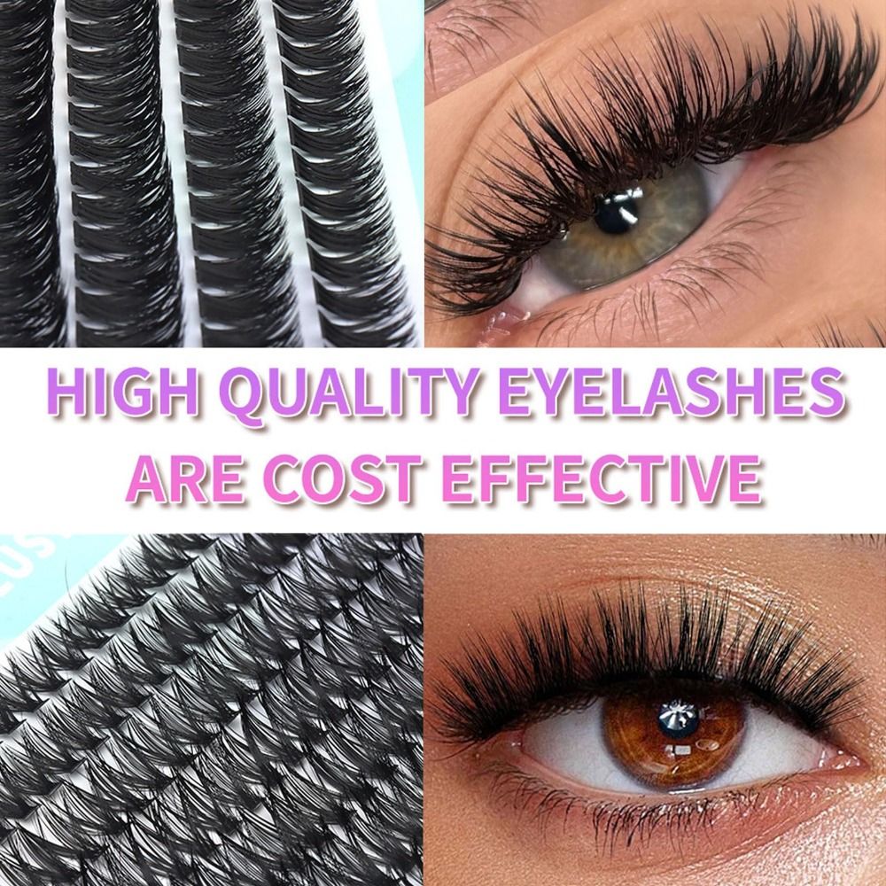 Natural Look False Eyelashes W - Eyelash Extension Volume Styles recension och pris