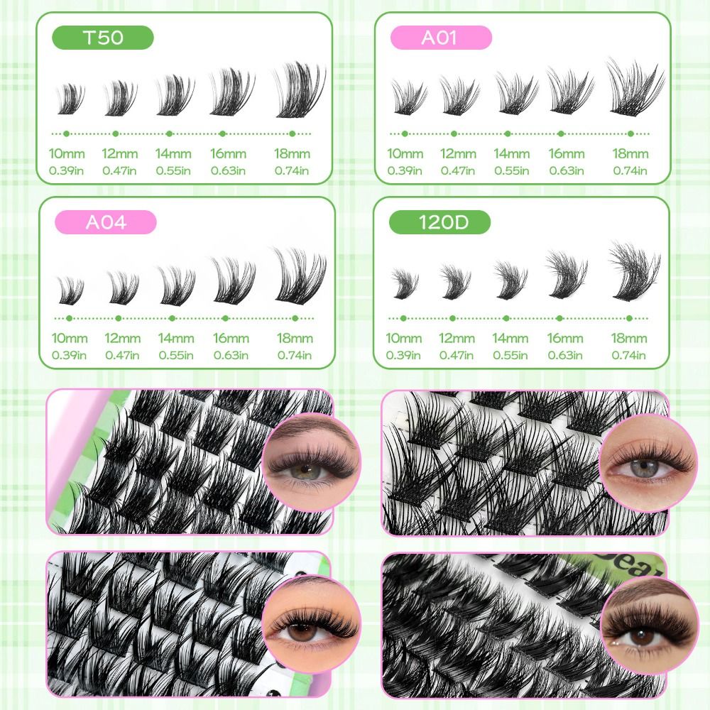 Natural Look False Eyelashes B - Lashes Eyelash Extension recension och pris
