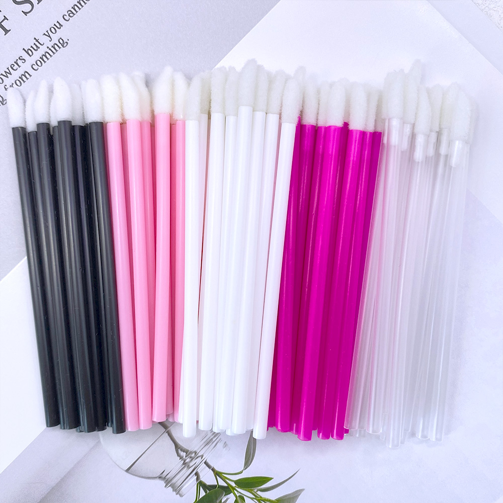 50/500PCS Disposable Lip Brush - Lashes Eyelash Extension recension och pris