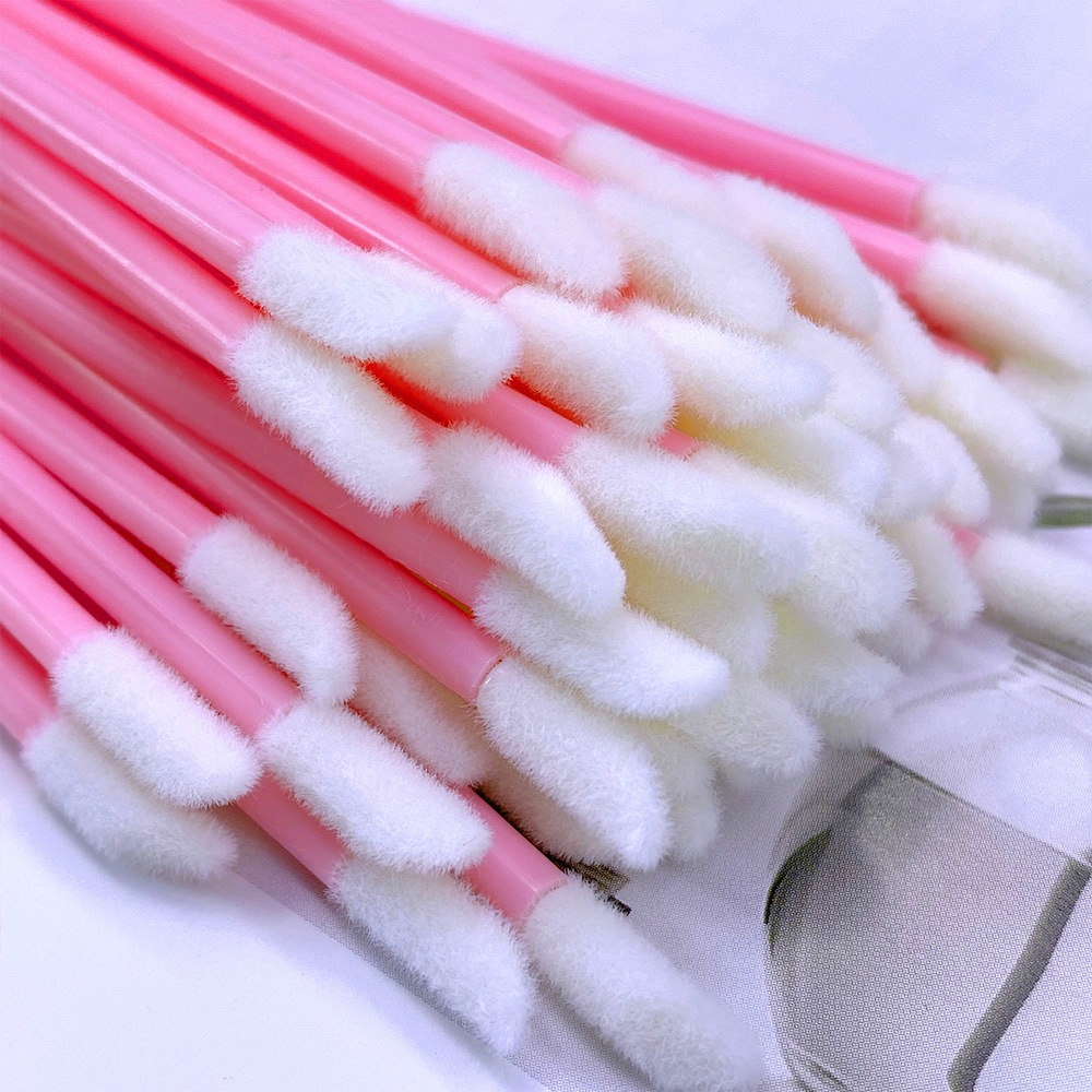 50/500PCS Disposable Lip Brush - Lashes Eyelash Extension recension och pris