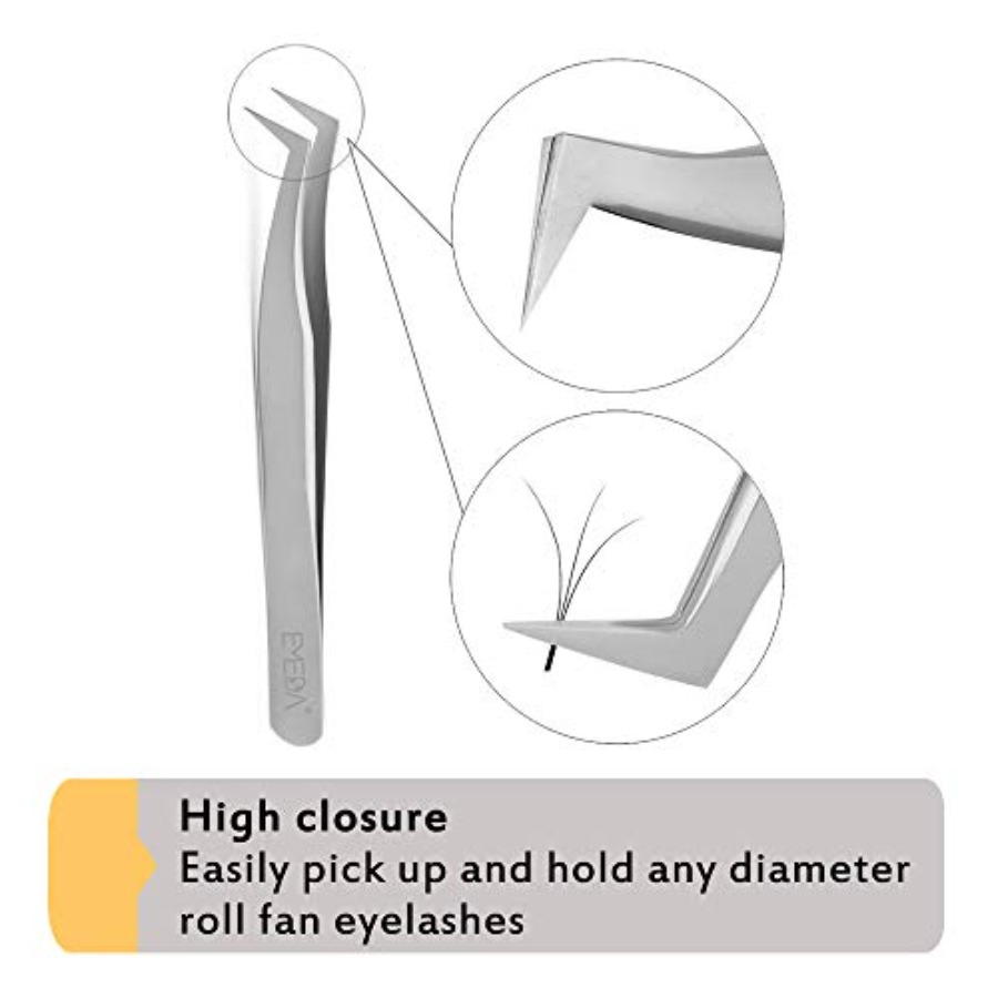 Eyelash Extension Tweezers for - Mega Volume Lash recension och pris