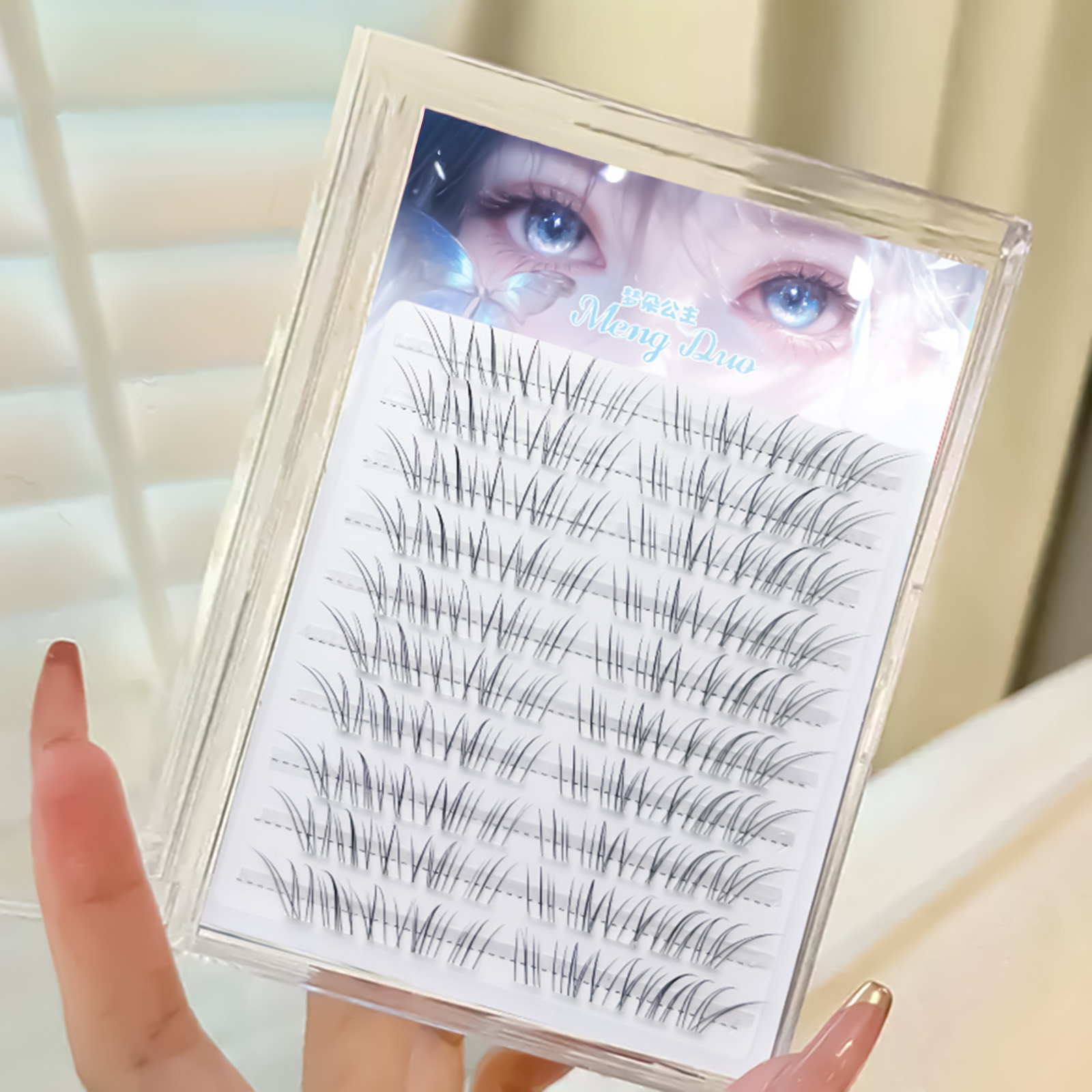 Korean Style False Eyelashes B - Eyelash Extension Volume Styles recension och pris