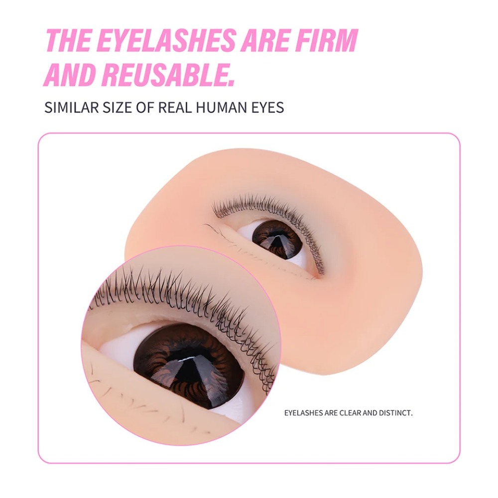 3 Layers Reusable Lashes Silic - Eyelash Extension Doll Eye recension och pris