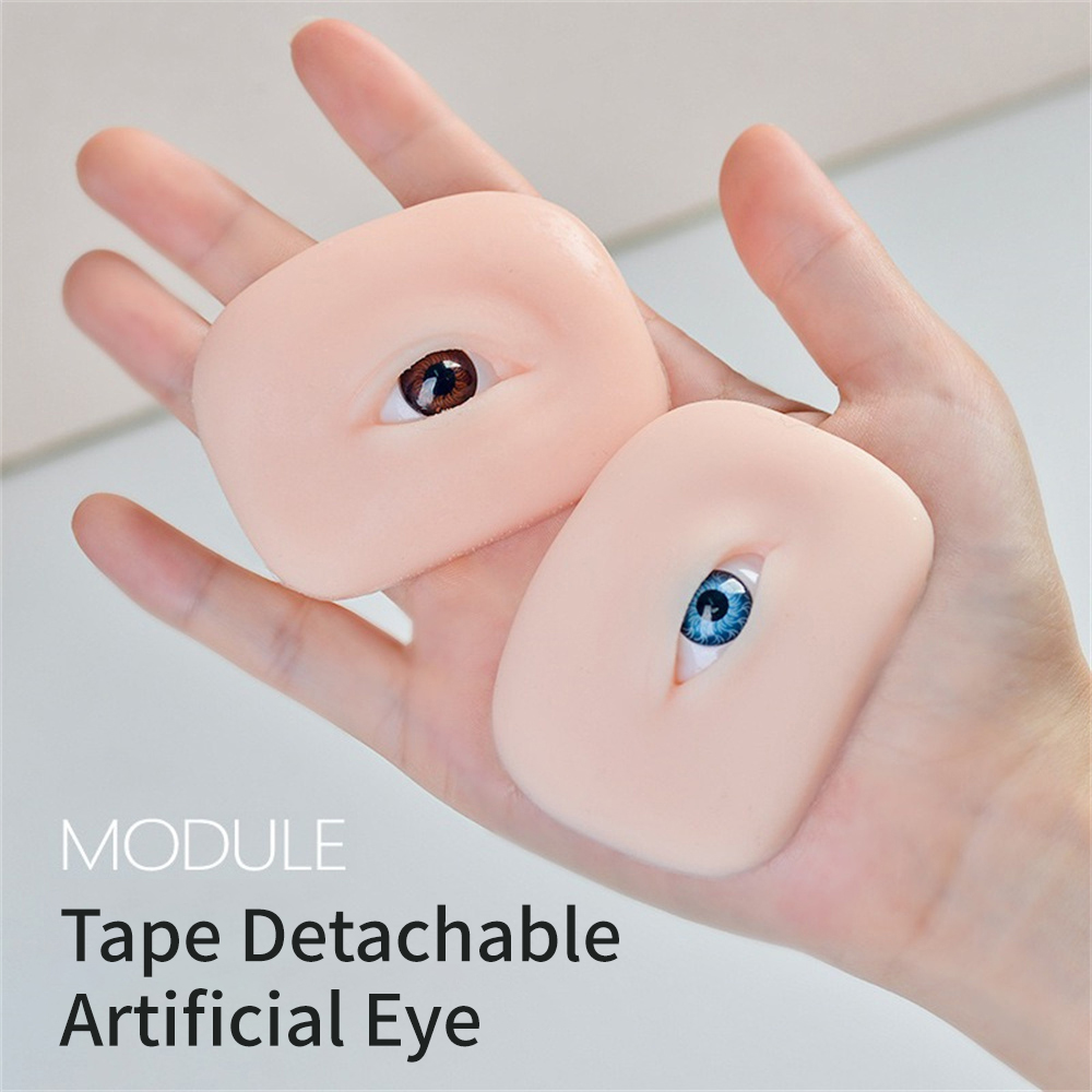 Eyelash Extension Practice Man - Eyelash Extension Doll Eye recension och pris