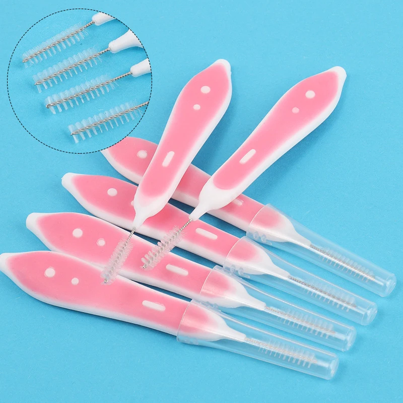 10 Pcs Eyebrow Brushes Mini Br - Lashes Eyelash Extension recension och pris