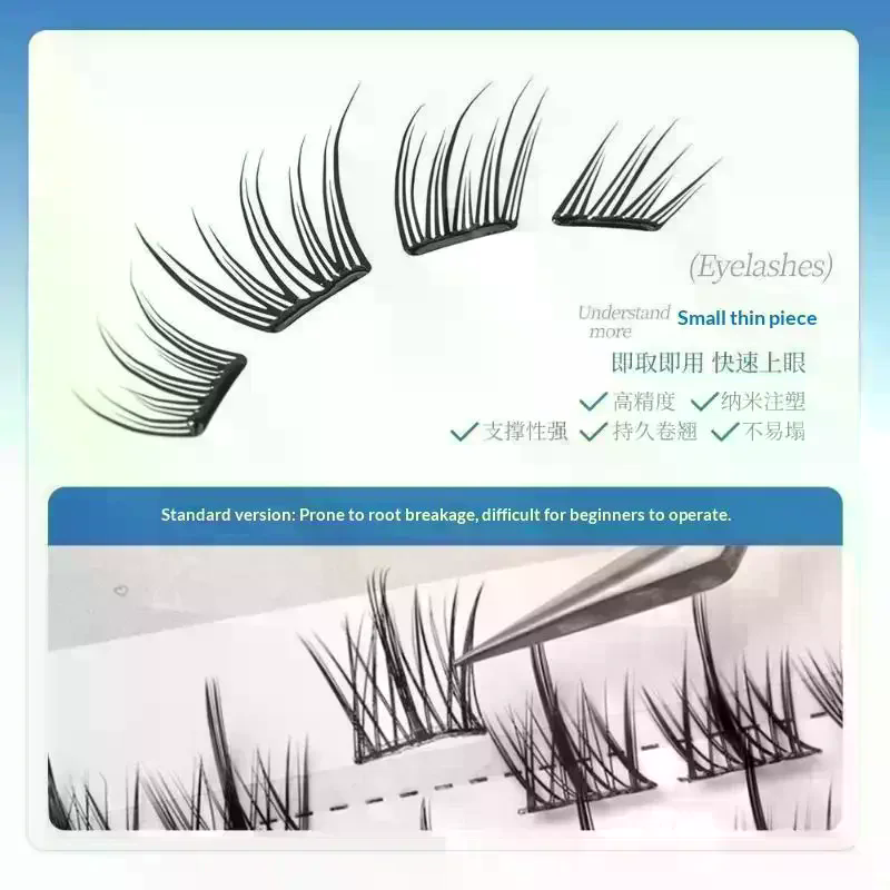 Fox Eye Manga False Eyelashes  - Lashes Eyelash Extension recension och pris