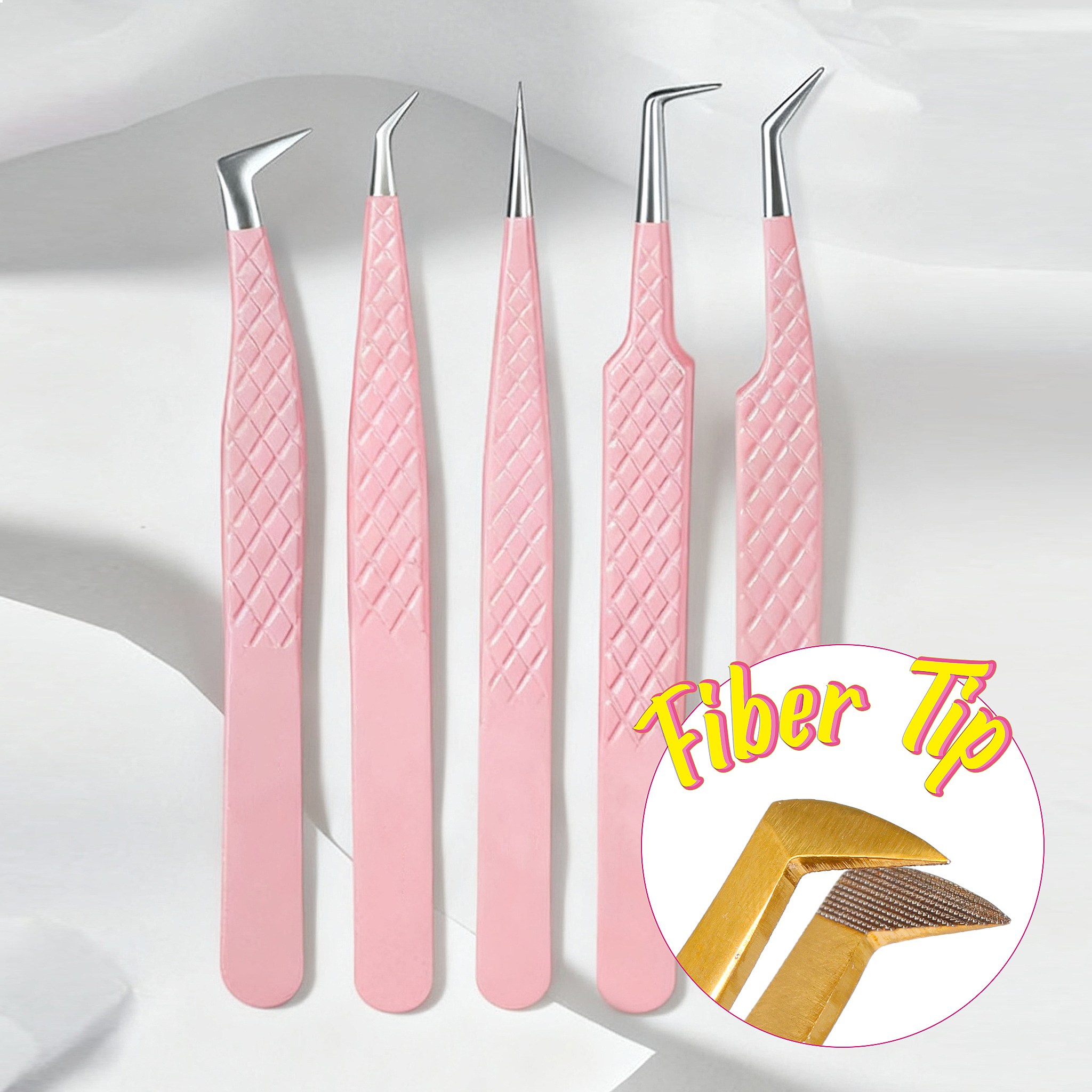 Fiber Tip Lash Tweezers Matte  - Mega Volume Lash recension och pris