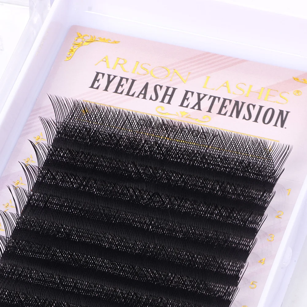 ARISON 10 Boxes Volume Eyelash - Eyelash Extension Volume Styles recension och pris