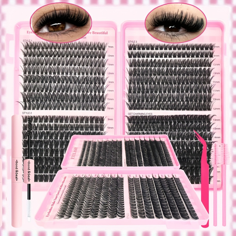 30/40/50/60/80/100D,Thick 9-16 - Eyelash Extension Volume Styles recension och pris
