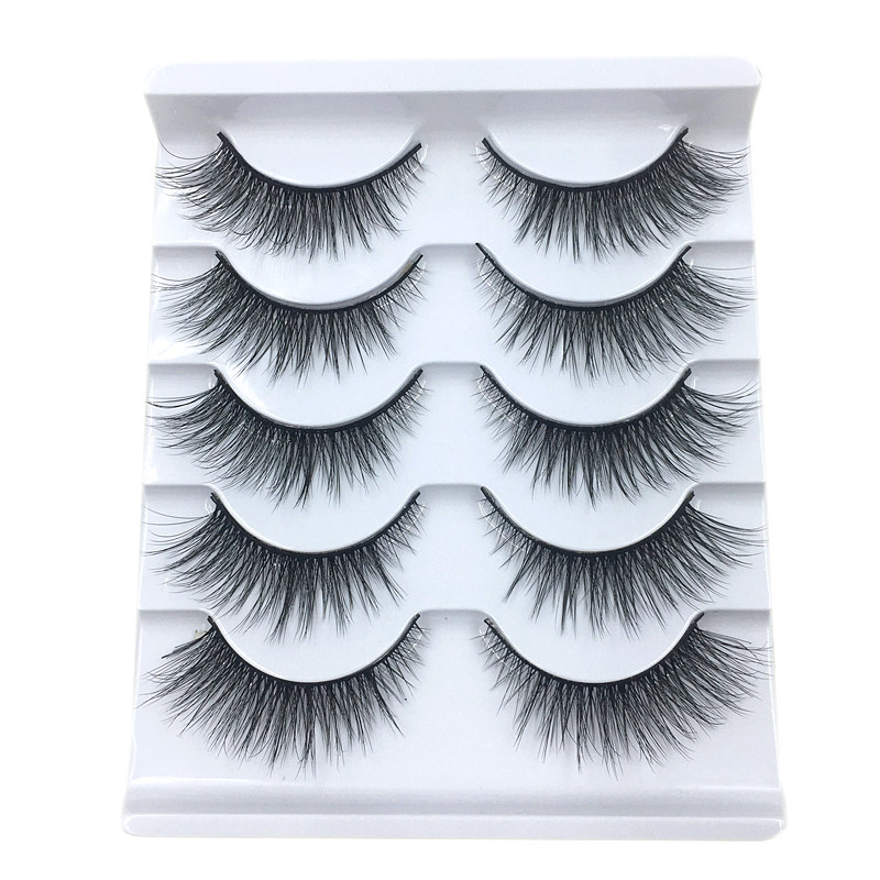 New 5 pairs of soft and thick  - Eyelash Extension Doll Eye recension och pris