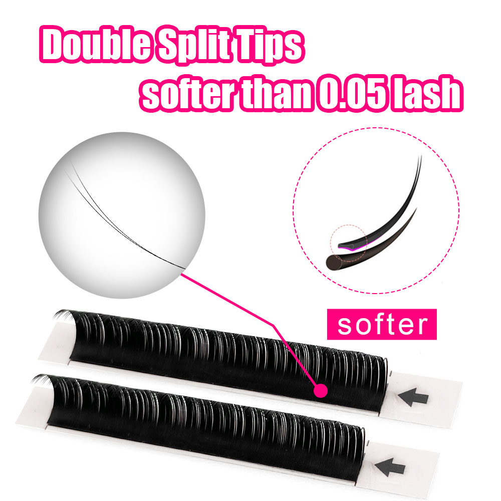 Abonnie Brown Colored Ellipse  - Eyelash Extension Mega Volume recension och pris