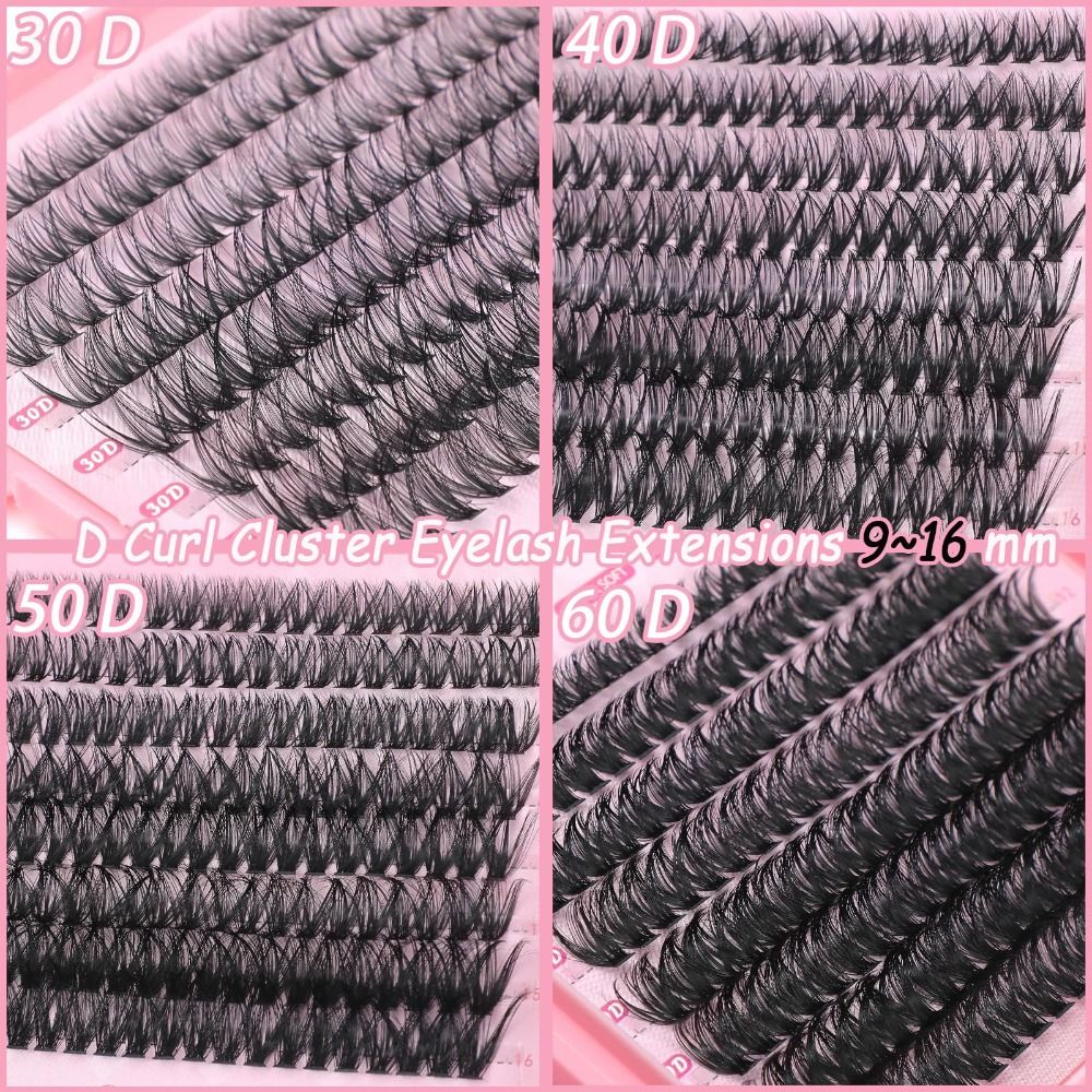 Natural Look False Eyelashes 3 - Eyelash Extension Volume Styles recension och pris