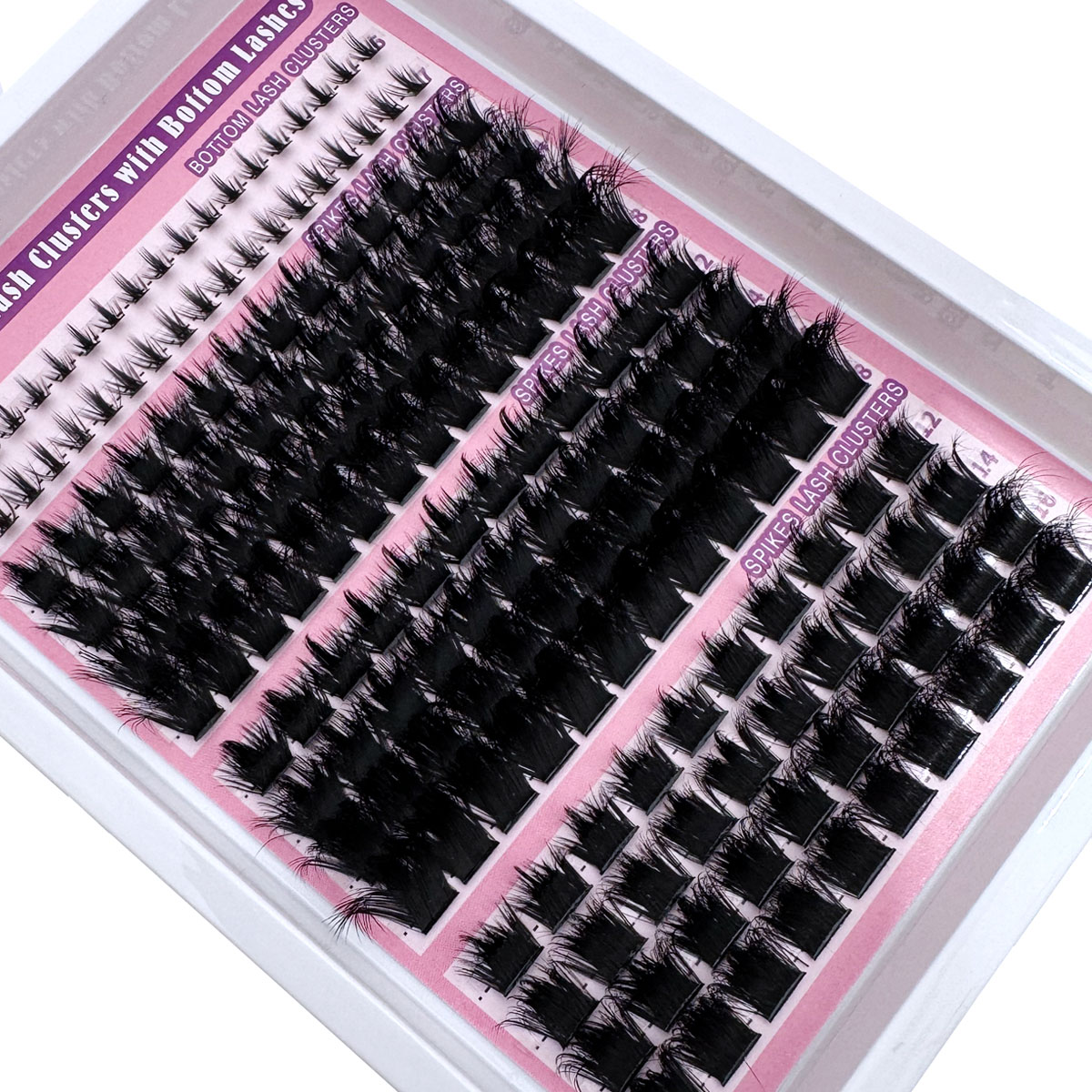 300D-60D 4 styles Eyelash Bott - Eyelash Extension Volume Styles recension och pris