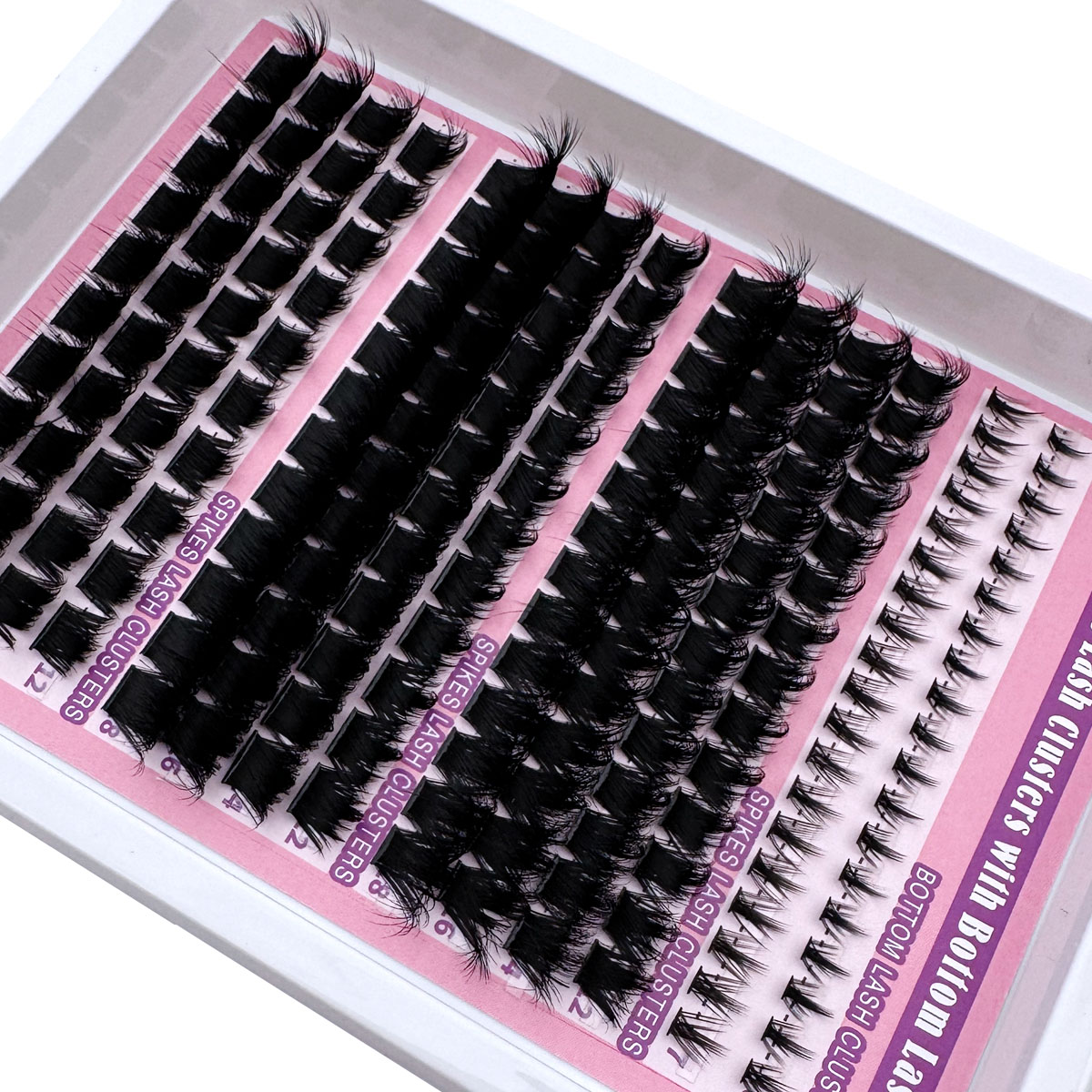 300D-60D 4 styles Eyelash Bott - Eyelash Extension Volume Styles recension och pris