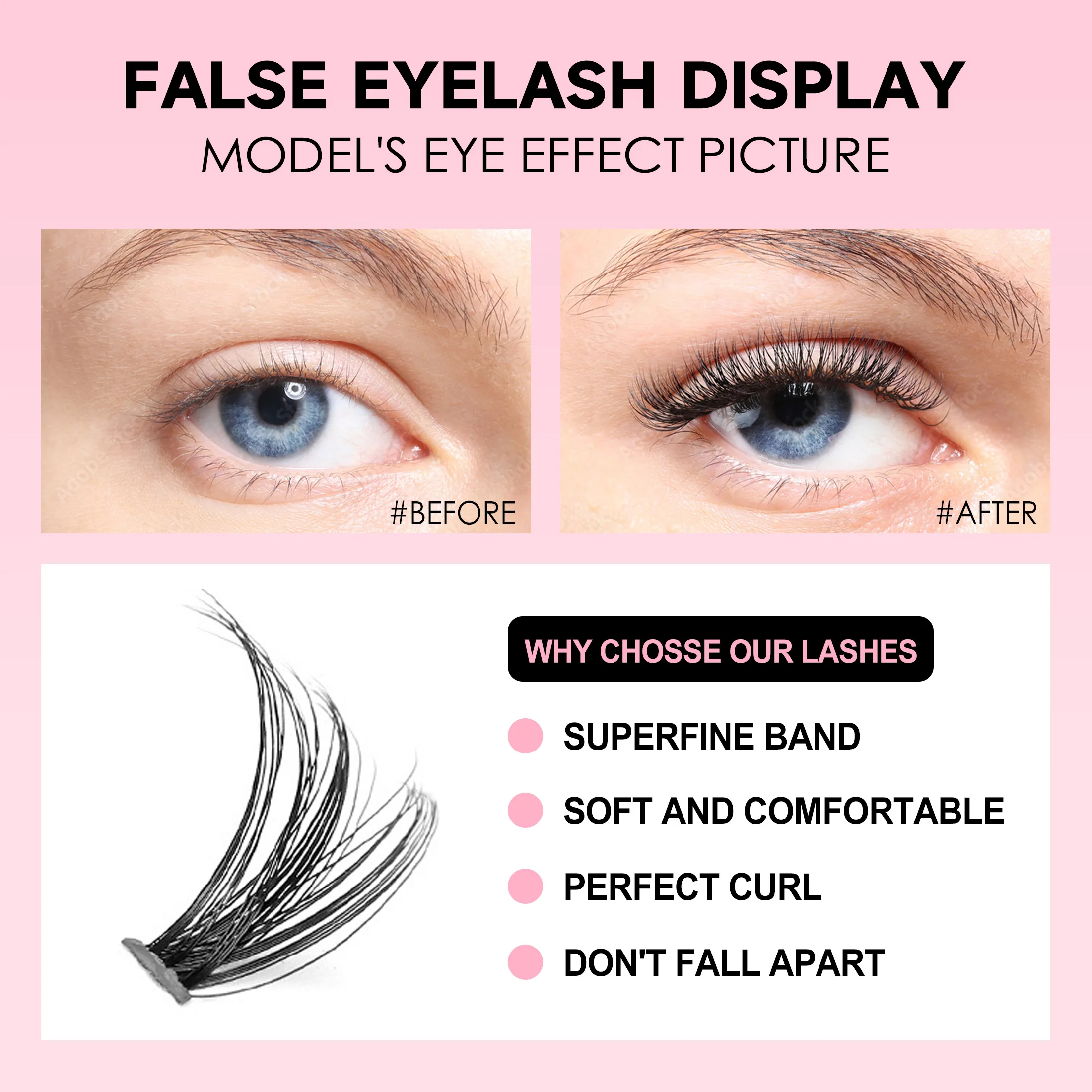 DIY Lashes Extension Kit Eyela - Eyelash Extension Jakarta recension och pris