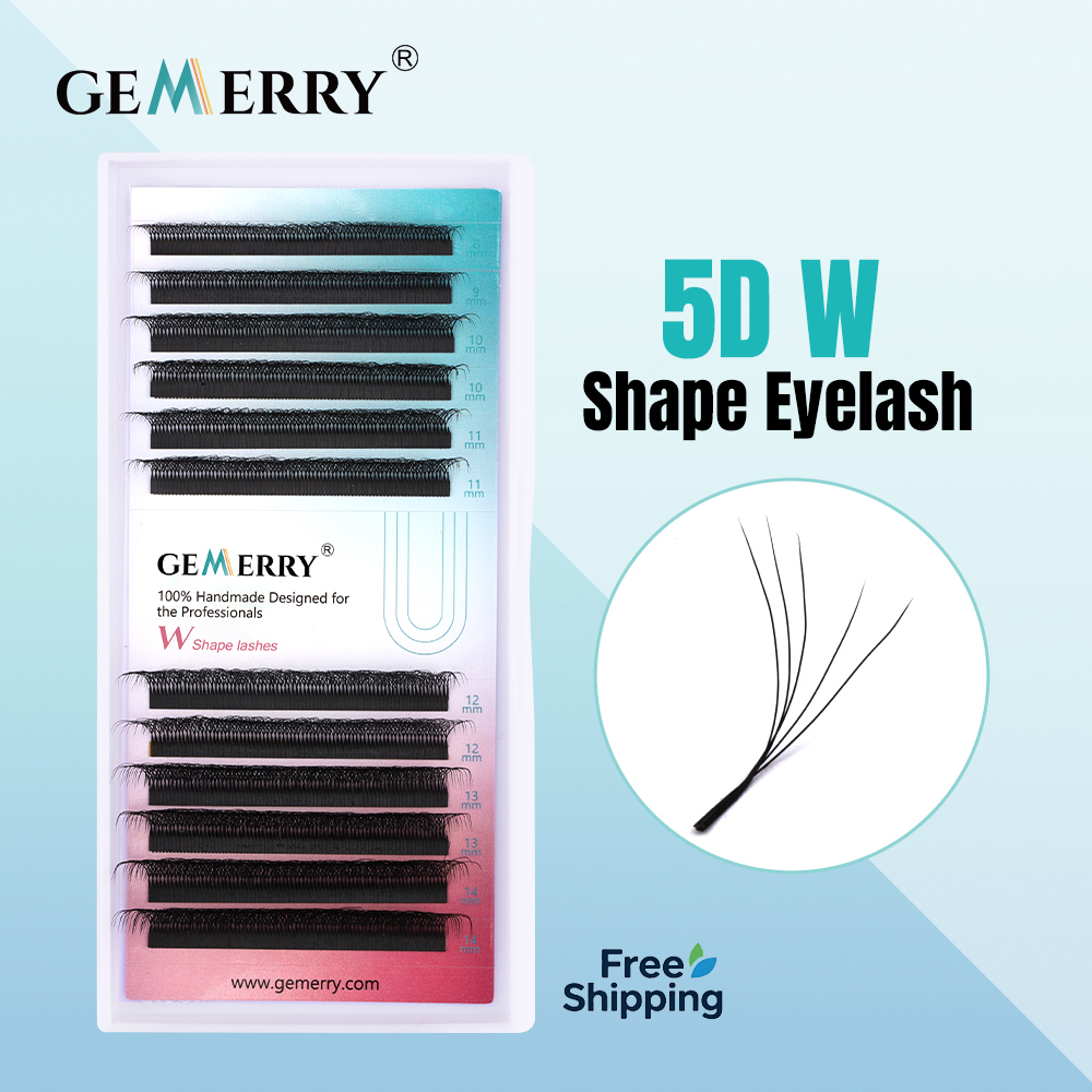 GEMERRY 5D W Shape Eyelash Ext - Eyelash Extension Volume Styles recension och pris