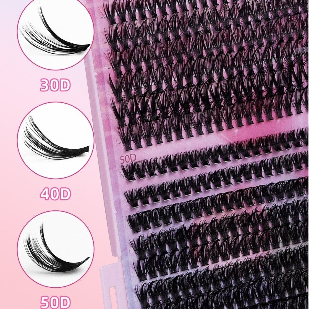 Natural Look False Eyelashes 3 - Eyelash Extension Volume Styles recension och pris